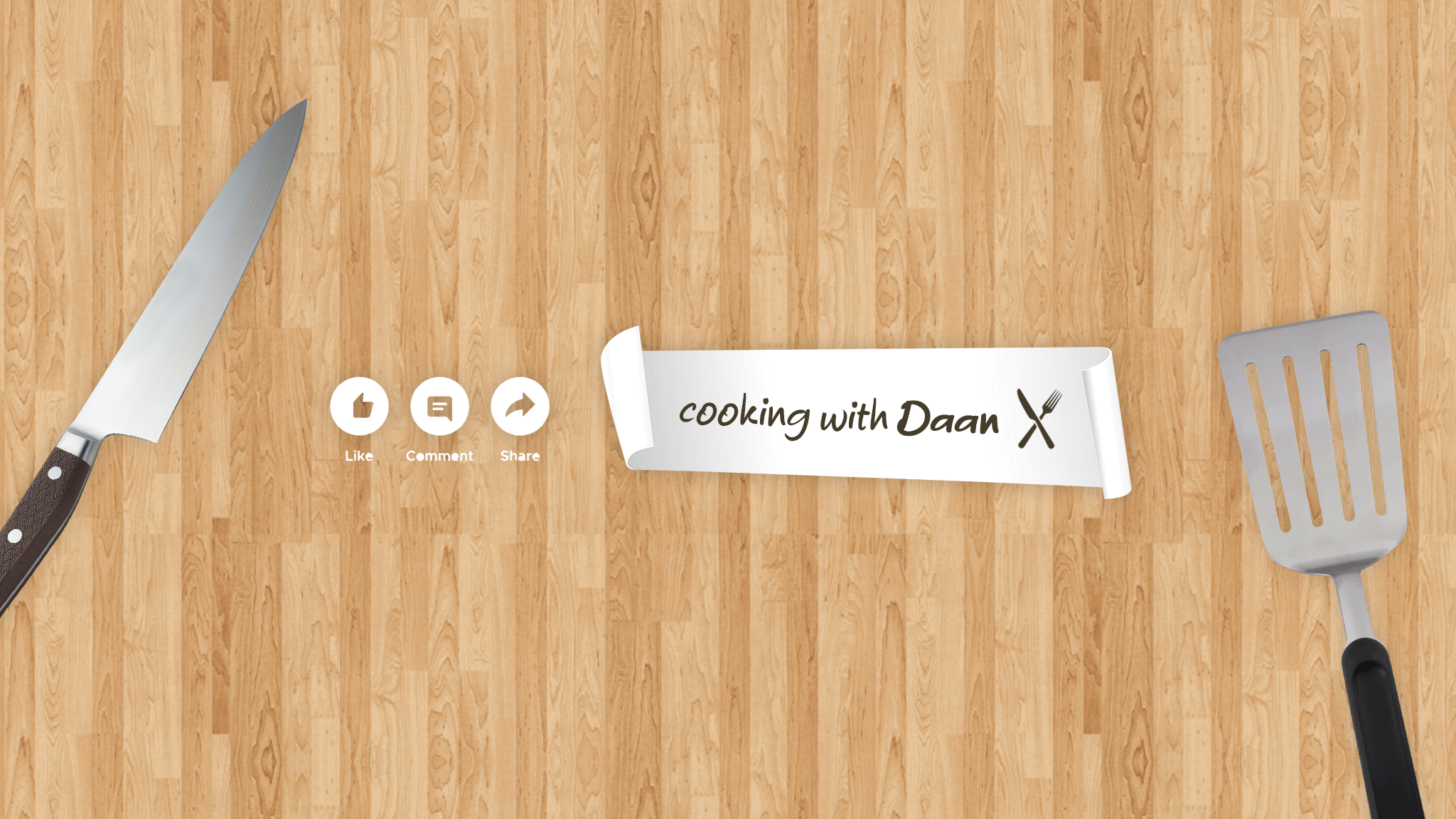 Cooking with Daan - banner definitief ontwerp