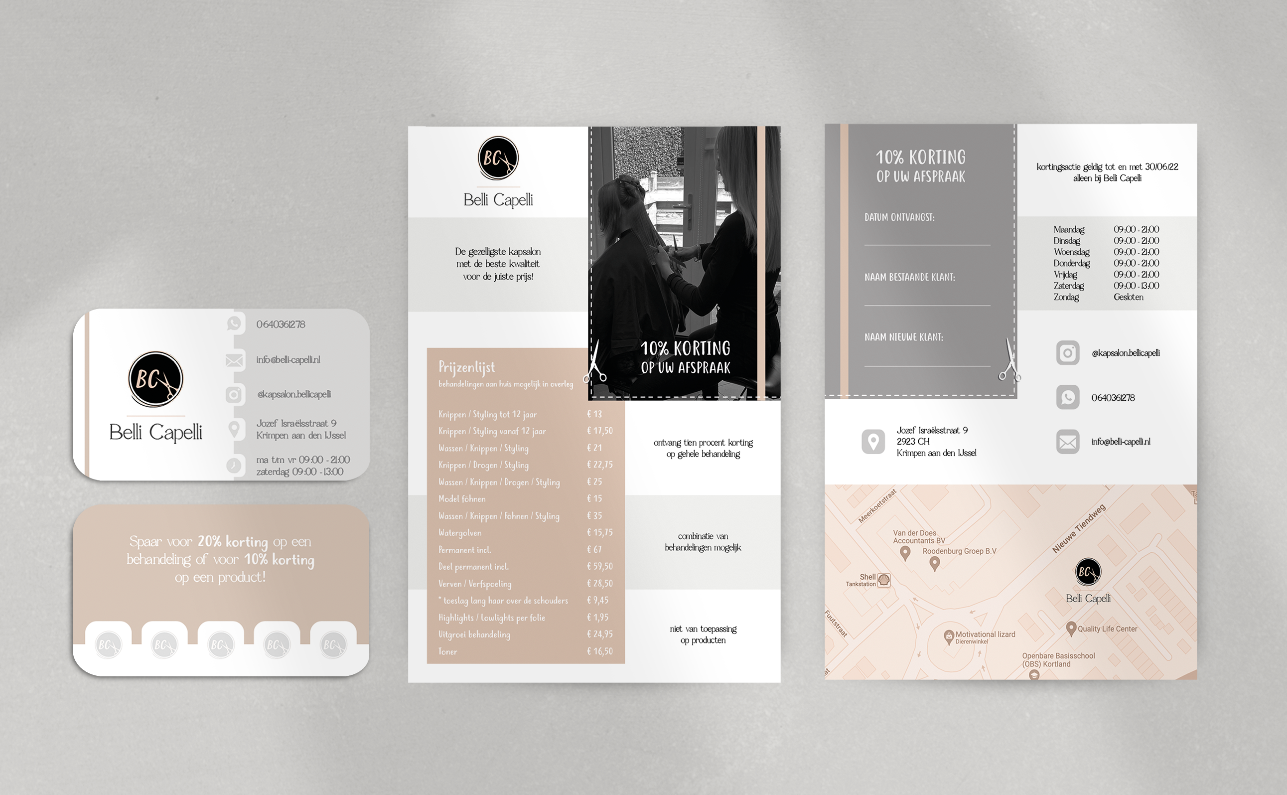 Belli Capelli - branding