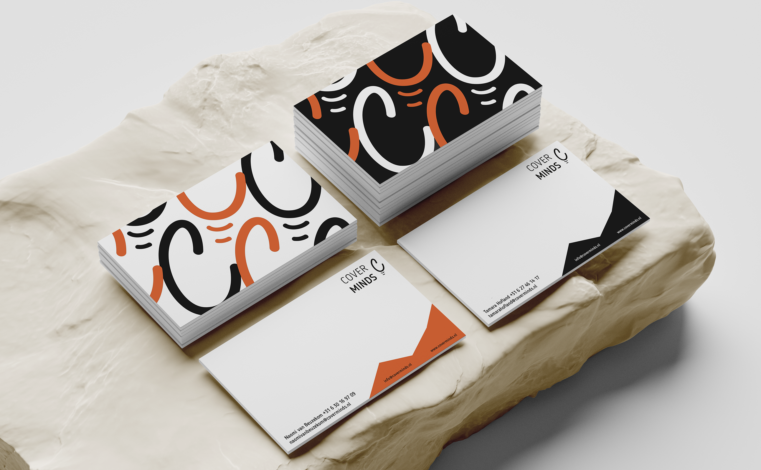 CoverMinds - business cards design