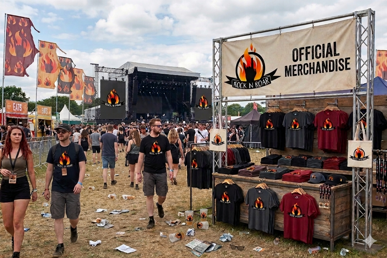 Rock 'n Roar - huisstijl ontwikkeling